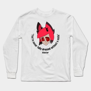 Alastor Hazbin Hotel Long Sleeve T-Shirt